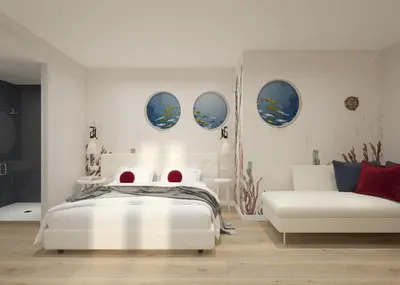Letto o letti in una camera di Hotel Villa Eugenia - 3 Stelle Superior con Private SPA e Piscina