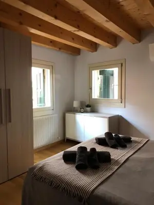 Letto o letti in una camera di Interno 1