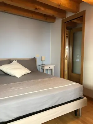 Letto o letti in una camera di Interno 1