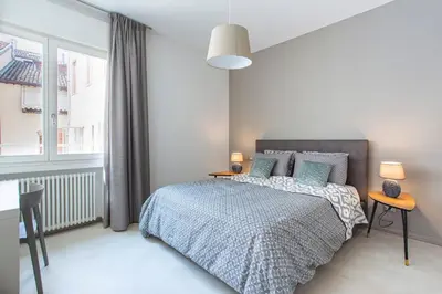 Letto o letti in una camera di C-Apartment Zabarella terrace