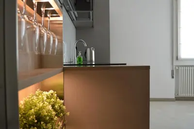 Cucina o angolo cottura di C-Apartment Zabarella terrace