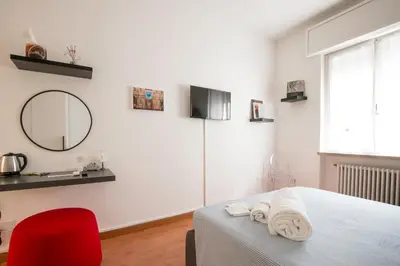Letto o letti in una camera di Charmant Palladio - Vicenza City Center