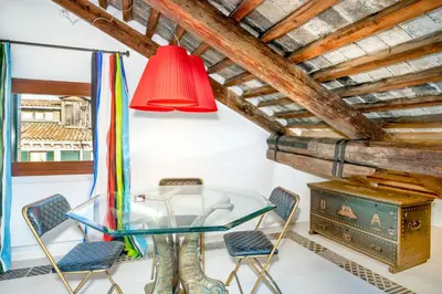 Area soggiorno di PgrHome Coral Loft Venice