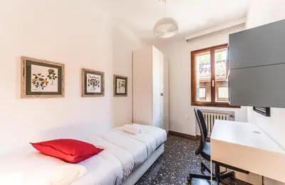 Letto o letti in una camera di Ca' Roberta