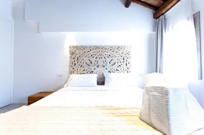 Letto o letti in una camera di B&B LA CANEVA 951