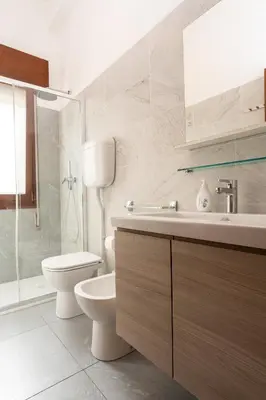 Bagno di Bilocali Casa De Lazzari - Piazza Brescia - Adria Holiday Jesolo - FAMILY APARTMENTS