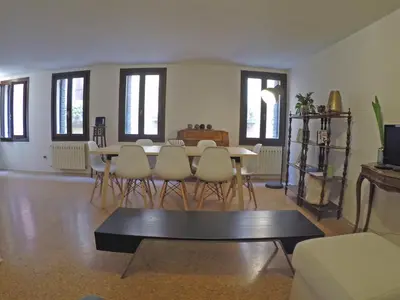 Area soggiorno di San Polo Family Apartment