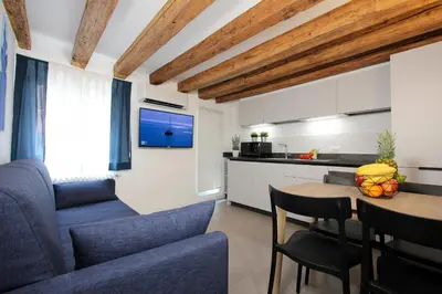 Area soggiorno di Residence degli Artisti