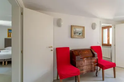 Letto o letti in una camera di Ca Santa Ternità