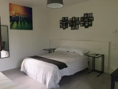 Letto o letti in una camera di Al 97 Locazione turistica