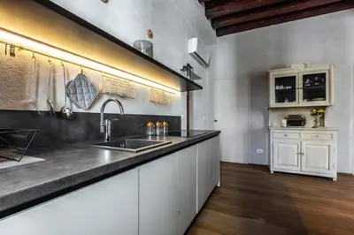 Cucina o angolo cottura di Santa Fosca Canal View R&R