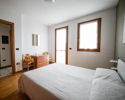 Letto o letti in una camera di Oasi di pace nel sito UNESCO del Prosecco DOCG