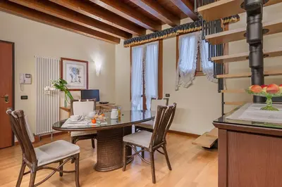 Area soggiorno di Palazzo Brando - Living Apartments
