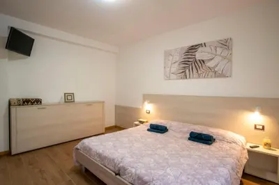 Letto o letti in una camera di Ca' dei Berici - Relax tra Colli e città d'arte