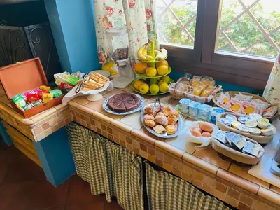 Cibo presso il bed & breakfast o nelle vicinanze