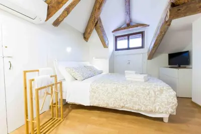 Letto o letti in una camera di CA GRIMANI private terrace