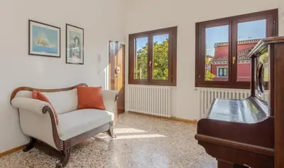 Area soggiorno di Residenza Simeon Grande - Luxurious modern apartment