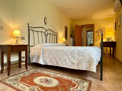 Letto o letti in una camera di B&B Relief