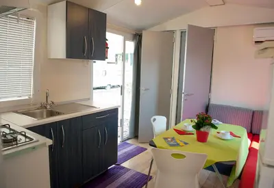 Cucina o angolo cottura di Camping Parco Capraro
