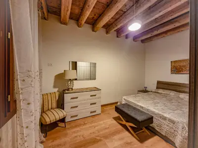 Letto o letti in una camera di San Marco Central Flat