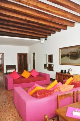 Area soggiorno di Uma Apartments