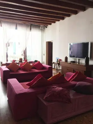 TV o dispositivi per l'intrattenimento presso Uma Apartments