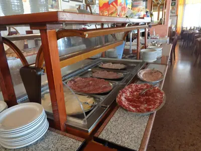 Cibo presso l'hotel o nelle vicinanze