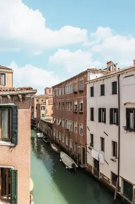 Vista sul fiume nelle vicinanze dell'appartamento