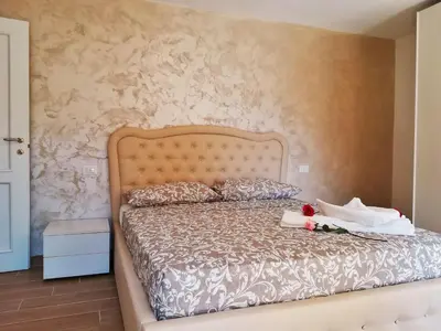 Letto o letti in una camera di Tre archi 3