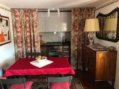 Cucina o angolo cottura di Maison Claudià al Lido di Venezia