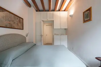 Letto o letti in una camera di Garden apartment