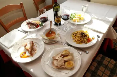 Cibo presso the country house o nelle vicinanze