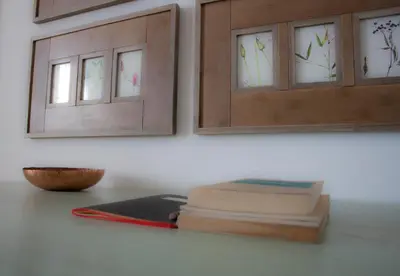 Biblioteca nella casa vacanze