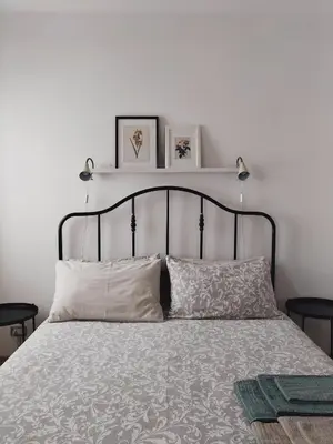 Letto o letti in una camera di Riviera Garibaldi