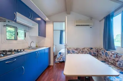 Cucina o angolo cottura di Camping Vicenza