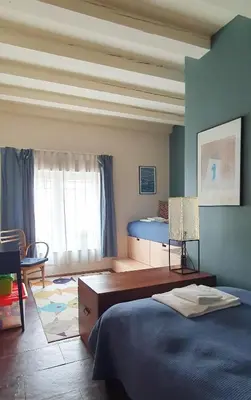 Letto o letti in una camera di Appartamento Rio Terese