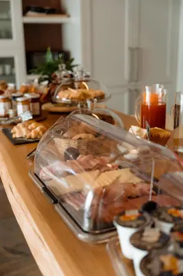 Cibo presso il bed & breakfast o nelle vicinanze