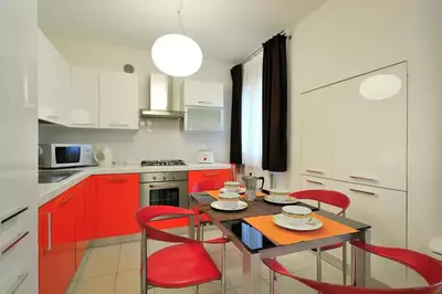 Cucina o angolo cottura di Red House ai Mori
