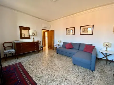 Area soggiorno di Calle San Giacomo Apartment