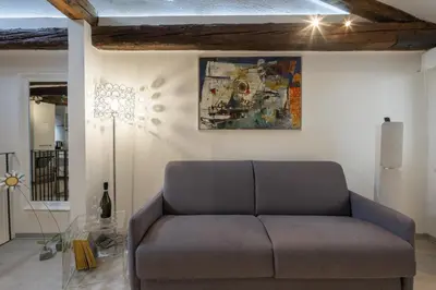 Area soggiorno di VeNICe Cera Ca' Corte Sconta