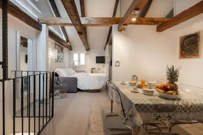 Area soggiorno di VeNICe Cera Ca' Corte Sconta