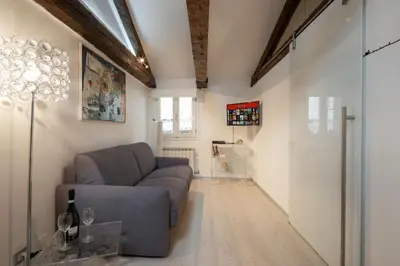 Area soggiorno di VeNICe Cera Ca' Corte Sconta