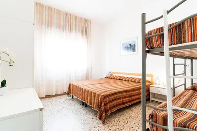 Letto o letti in una camera di Zenith