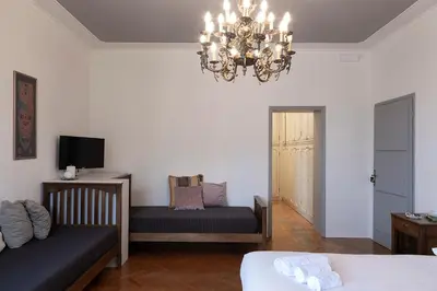 Letto o letti in una camera di Seven Suites Pieve