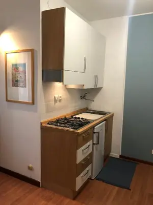Cucina o angolo cottura di Al teatro
