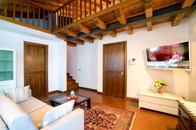 TV o dispositivi per l'intrattenimento presso Holiday Treviso Suite Prestige