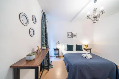 Letto o letti in una camera di Haus Ormesini