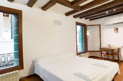 Letto o letti in una camera di Studio in San Marco square