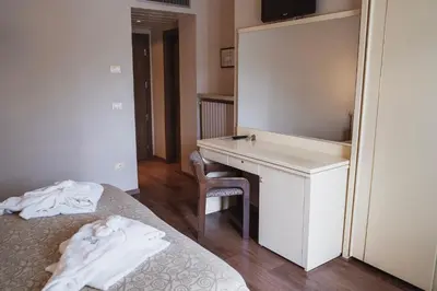 Letto o letti in una camera di Hotel Terme Marconi