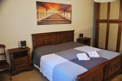 Letto o letti in una camera di Salix Apartment